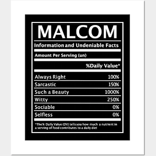 Malcom Posters and Art